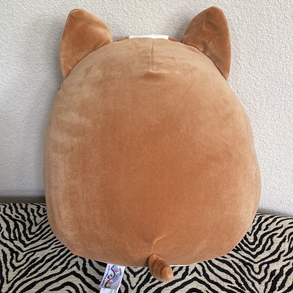 Corgi Dog Squishmallow EUC Hugs Squishes Heart Valentine Love - Picture 6 of 6